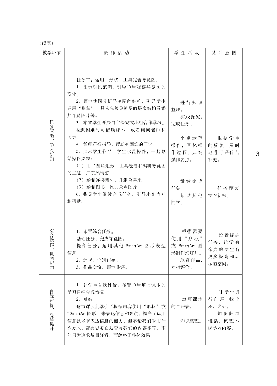 粤教版小学信息技术教学设计-优秀教学案例14.pdf_第3页