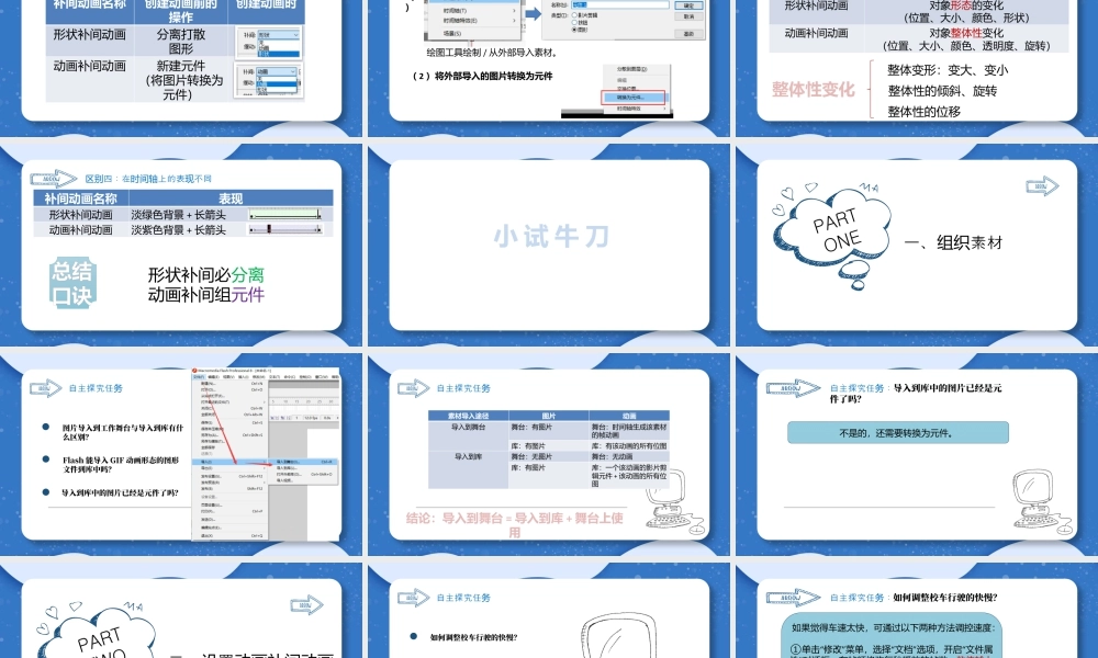 粤教版小学信息技术-去秋游——设置动画补间动画-第6课  去秋游——设置动画补间动画.pptx