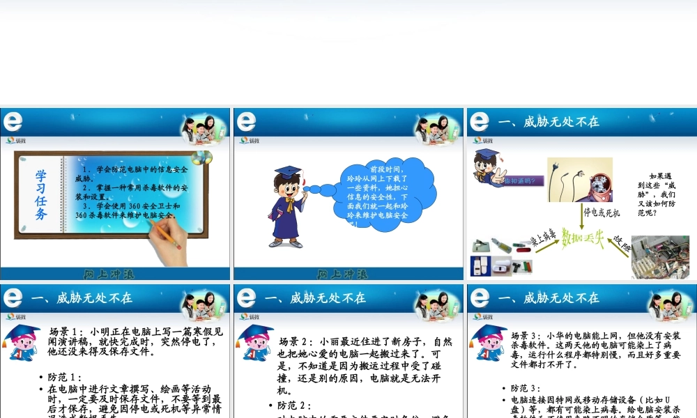 泰山版小学信息技术课件-《快为电脑装面墙》优教课件（2）.ppt