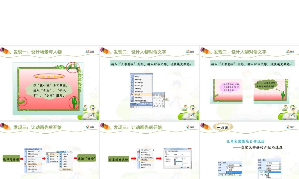 泰山版小学信息技术课件-《你方唱罢我登台》优教课件.ppt