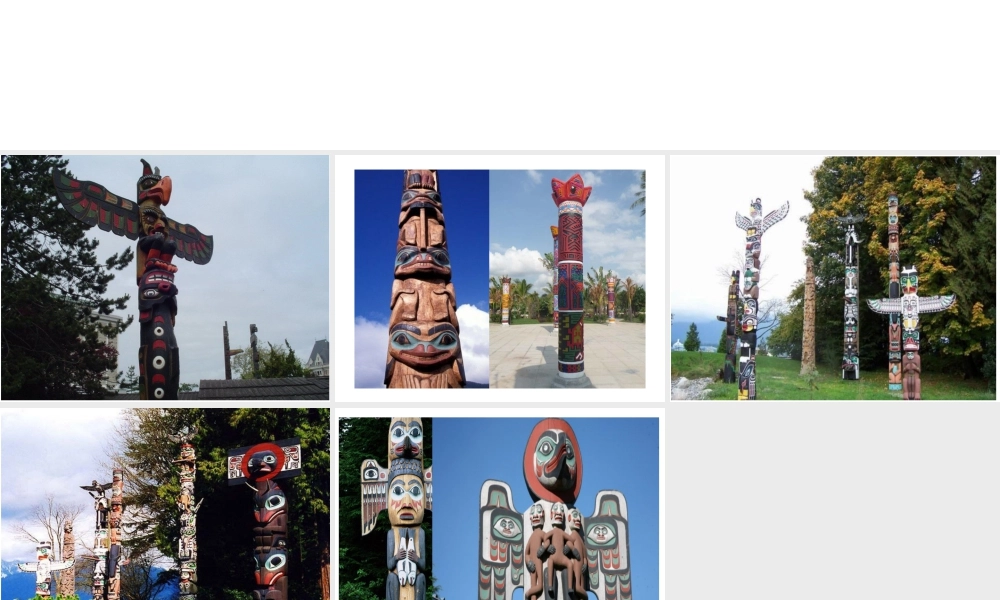 人美版美术六年级下册课件-国外图腾柱.ppt