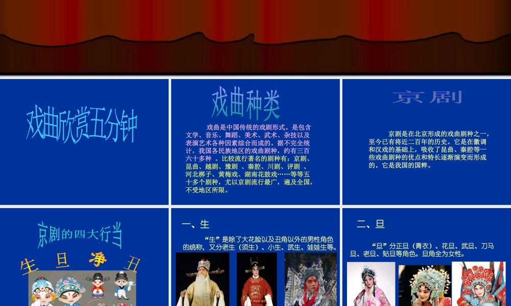 人美版美术六年级下册课件-《戏曲人物》课件.ppt