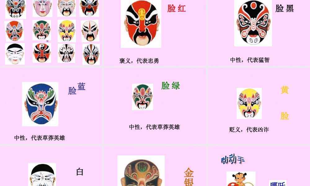 人美版美术六年级下册课件-《精彩的戏曲》课件.ppt