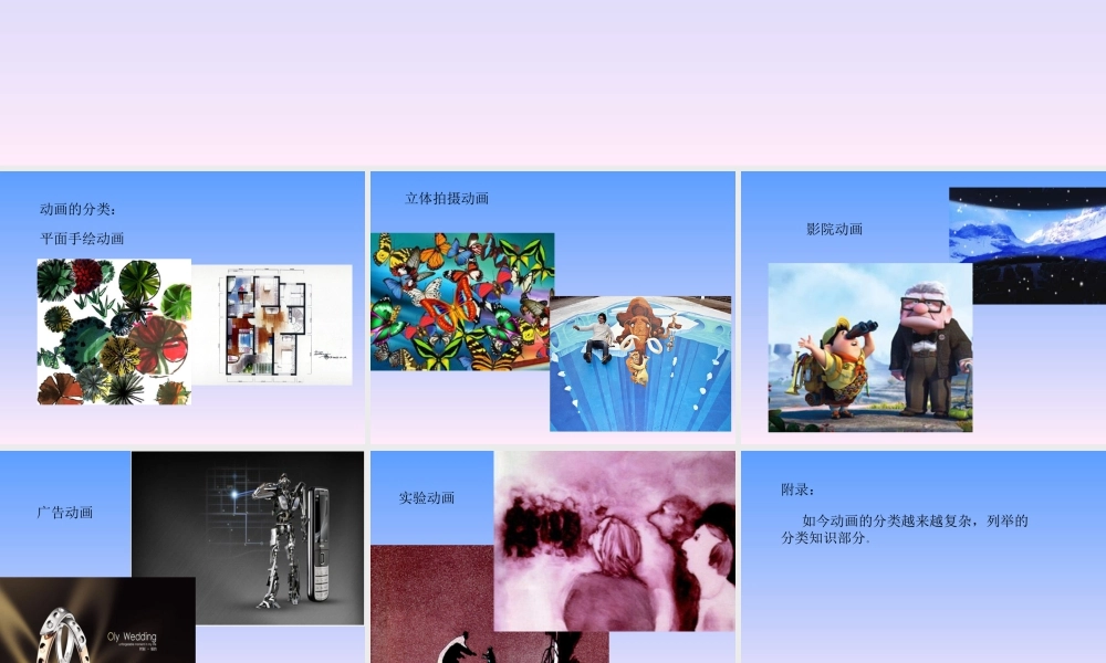 人美版美术六年级下册课件-神奇的动画.ppt