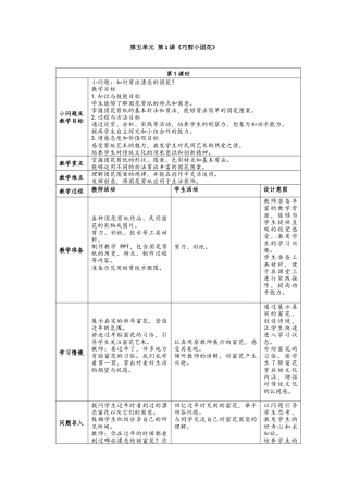 人美版美术一年级上册-5-1《巧剪小团花》教学设计.docx