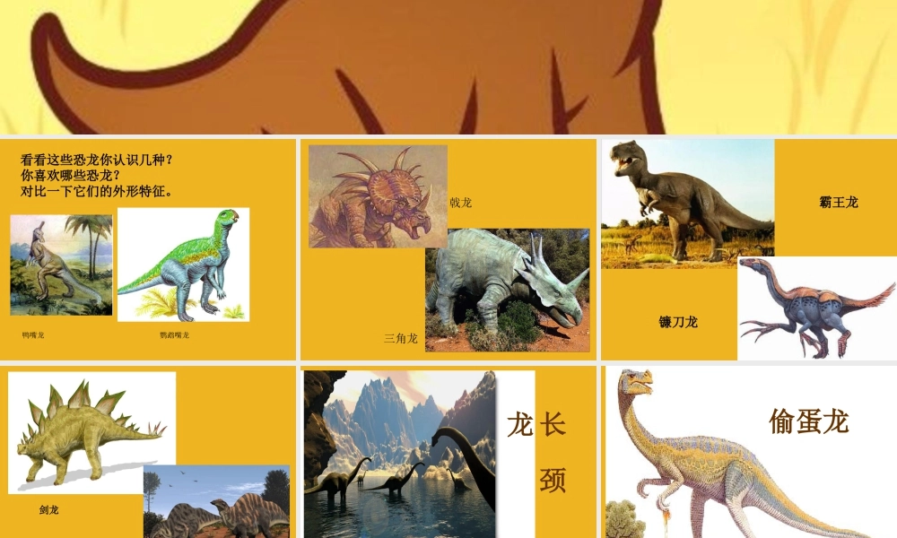 《恐龙世界》课件-人美版小学美术三年级下册.ppt