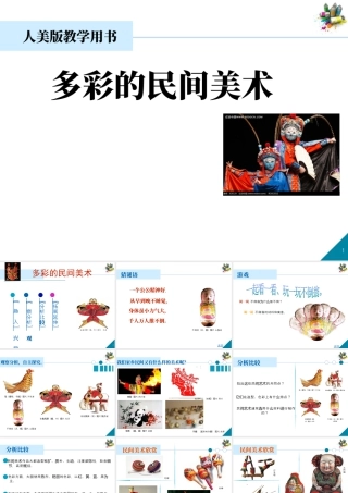 第17课　多彩的民间美术 课件 -人美版小学美术三年级上册.ppt