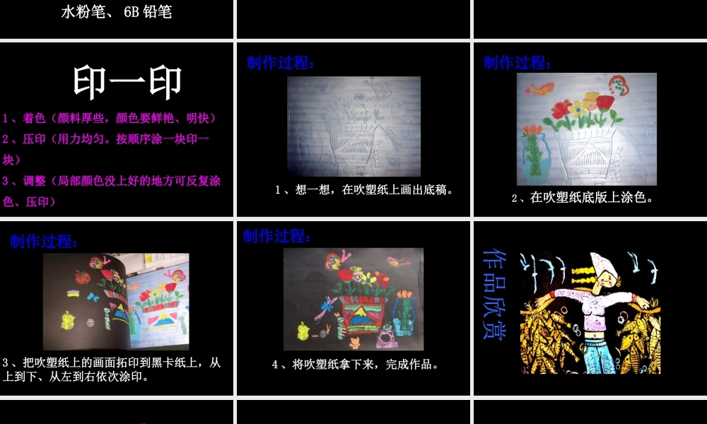 粉印纸版画-人美版小学六年级上册.ppt