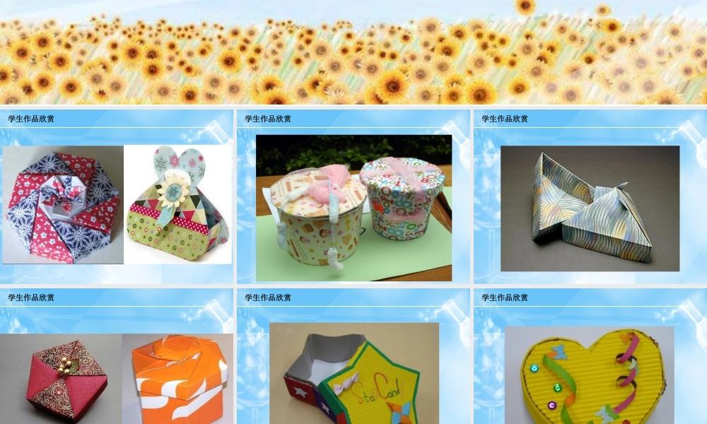 礼盒作品欣赏-人美版小学六年级上册.ppt