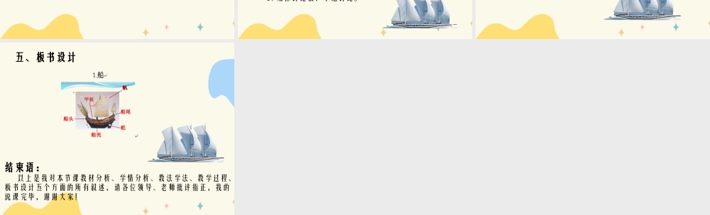 人美版美术一年级下册第一课船说课稿.ppt