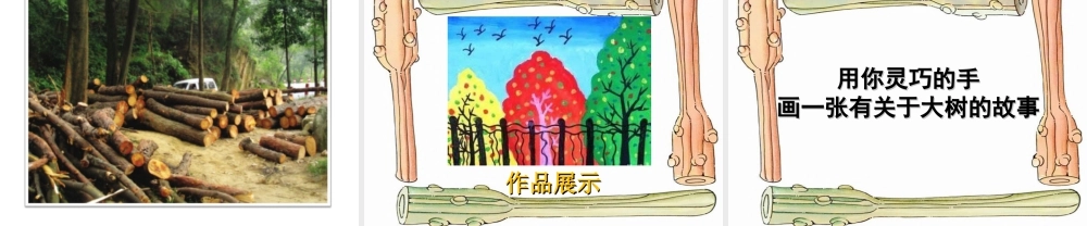 人美版小学美术二年级上册-《大树的故事》课件2.ppt