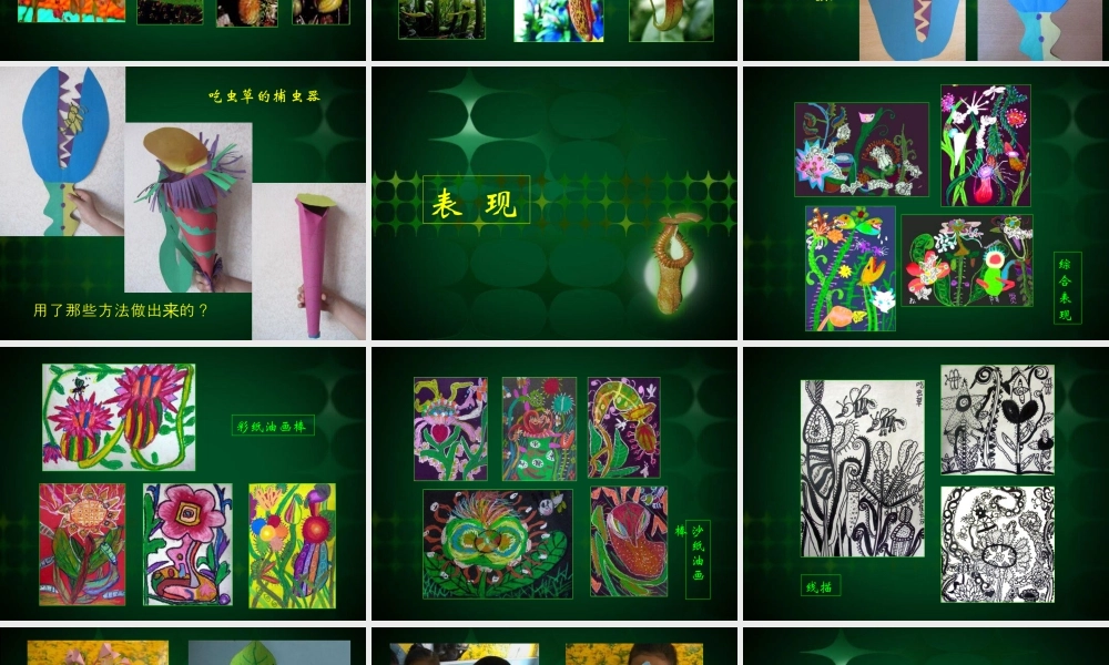 人美版小学美术二年级下册课时课件-《吃虫草》课件1.ppt