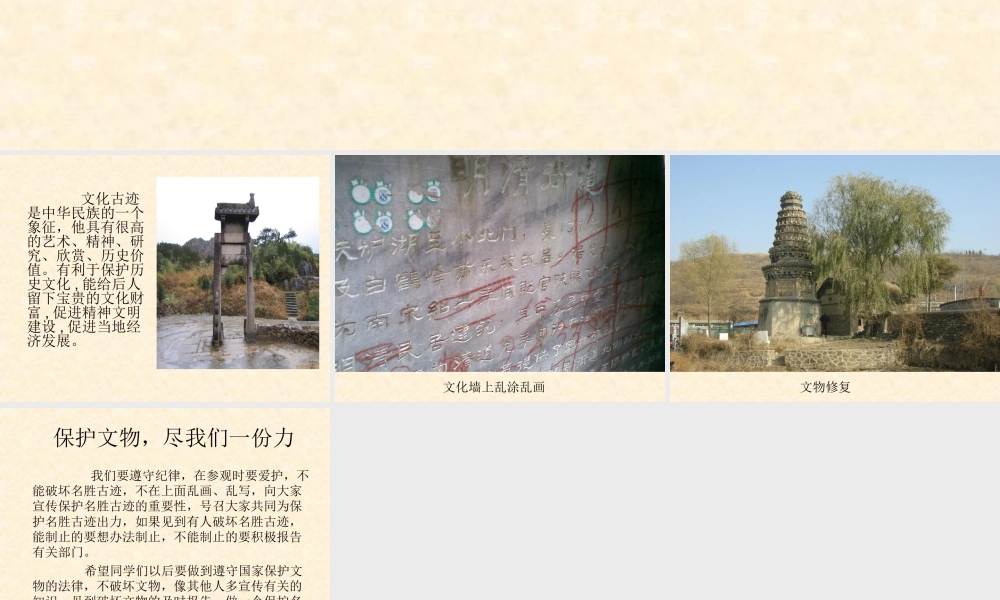社区文化遗产保护-人美版小学六年级上册.ppt