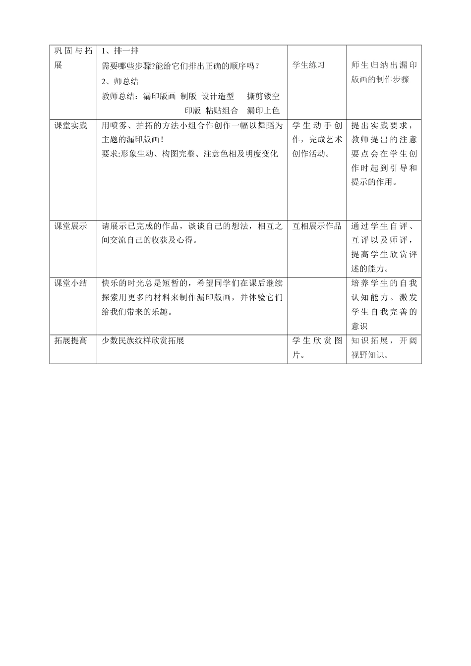 人美版小学美术五年级上册第12课 唱起来跳起来 教案.doc_第3页