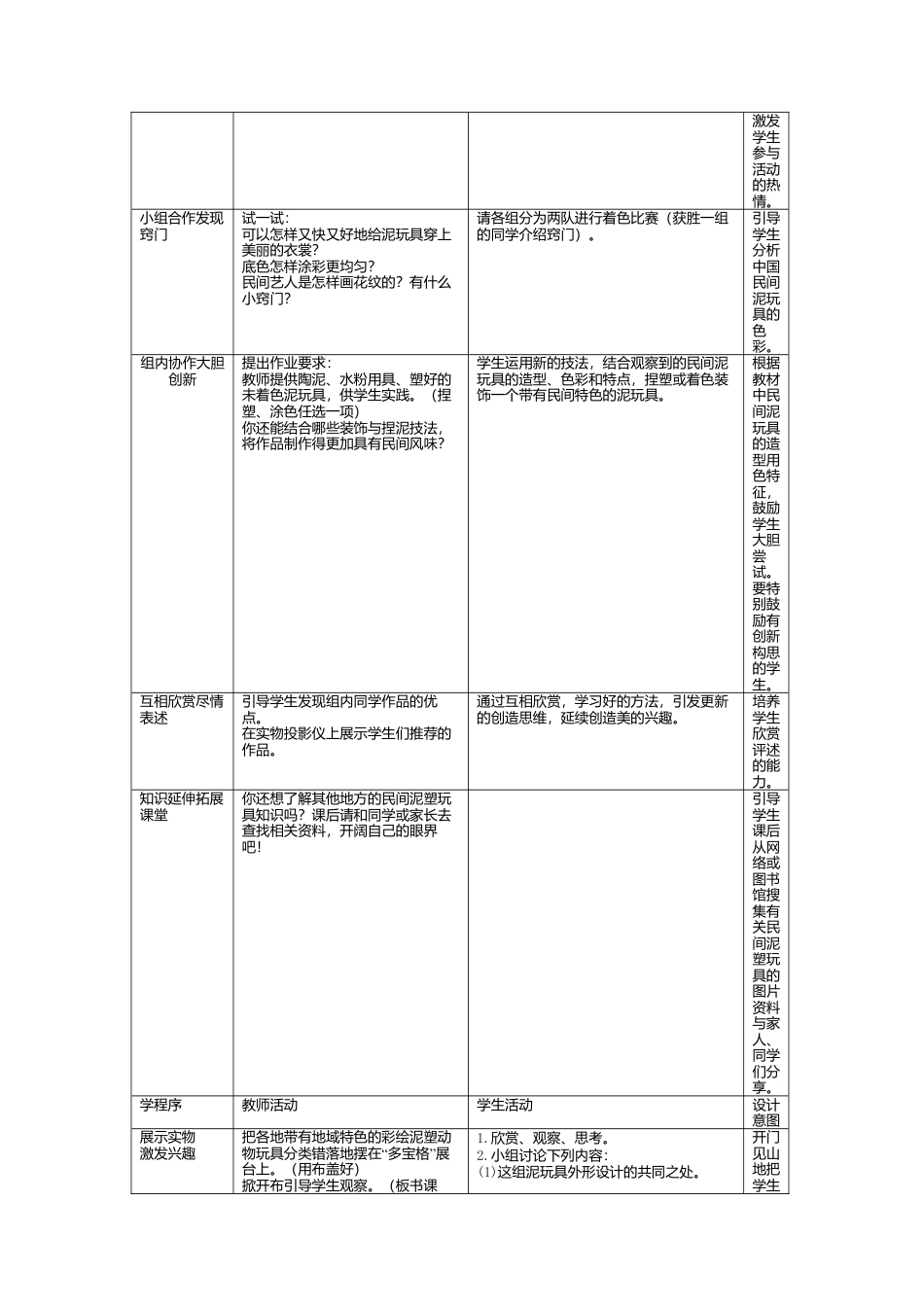 第11课 人美版美术四上《泥玩具》教案设计.doc_第3页