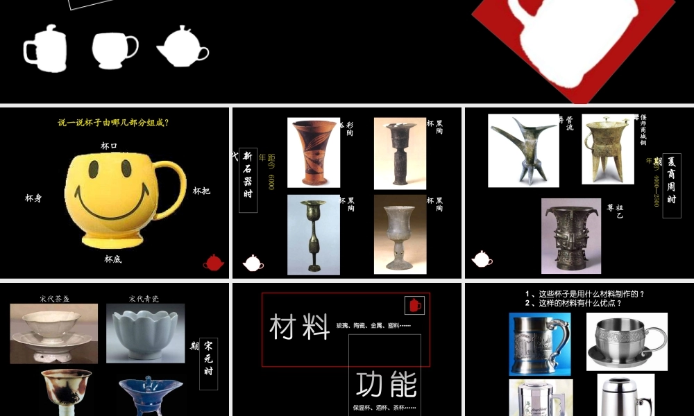 人美版小学美术二年级上册-《杯子的设计》课件2.ppt