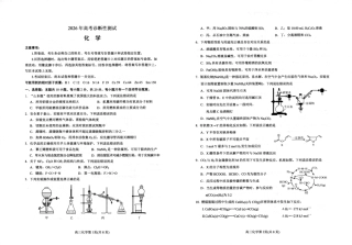 2026届山东烟台市高三下学期诊断性考试（一模）化学试题（含答案及解析）.pdf