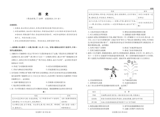 四川省大数据联盟2026届高三3月开学联考 历史试卷（含解析）.pdf