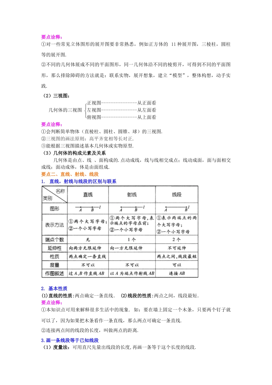 《图形的初步认识》全章复习与巩固（基础）知识讲解-初中数学七年级上册（华东师大版）.doc_第2页