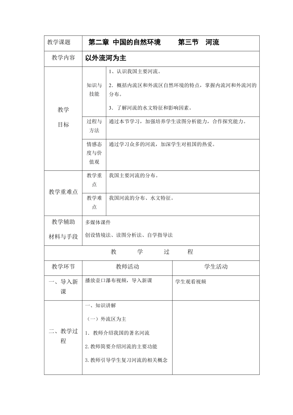 2.3 河流(上)-人教版初中地理.docx_第1页