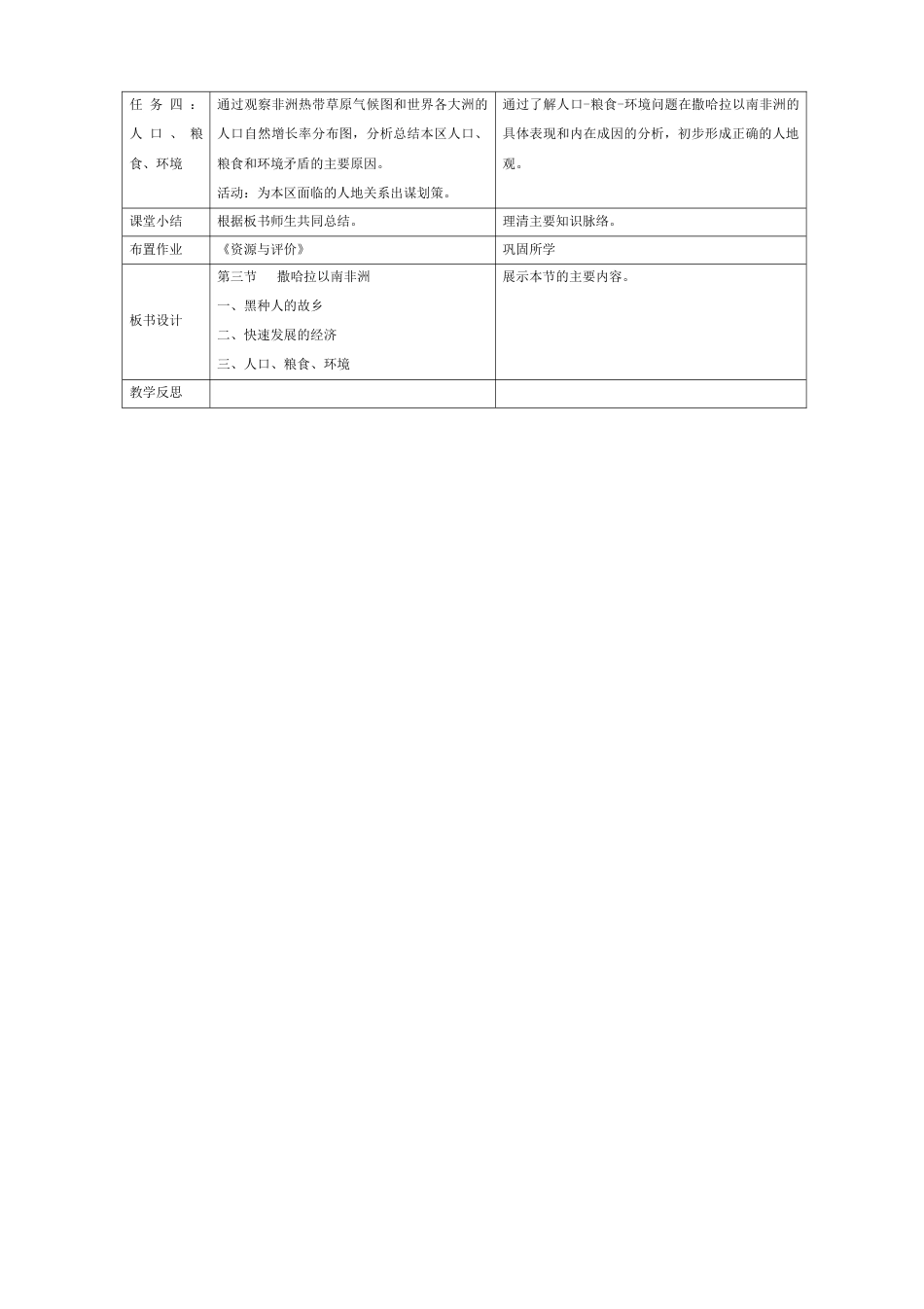 《撒哈拉以南非洲》教案3-人教版初中地理.doc_第2页