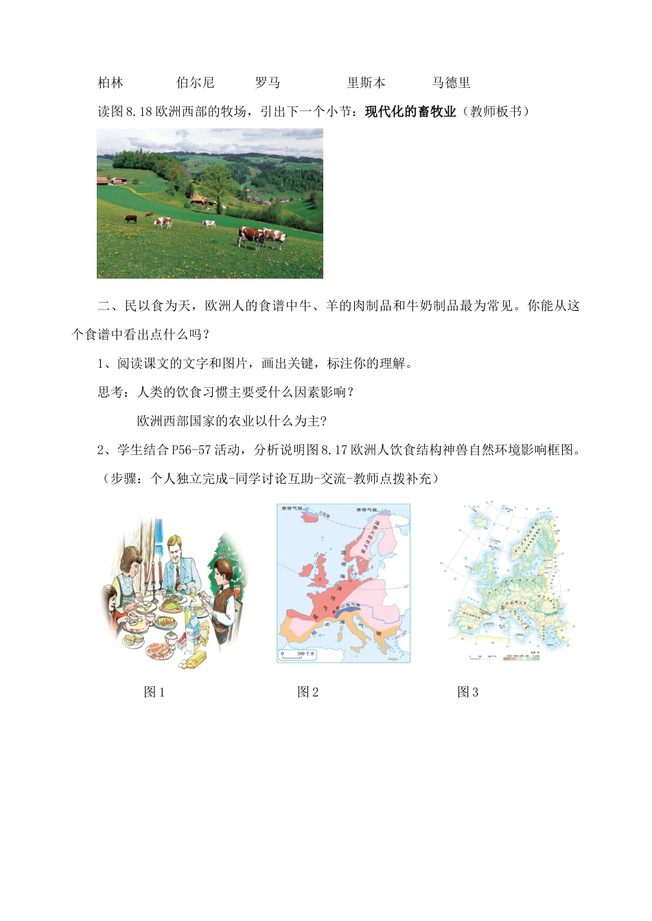 《欧洲西部》教案2-人教版初中地理.doc_第3页