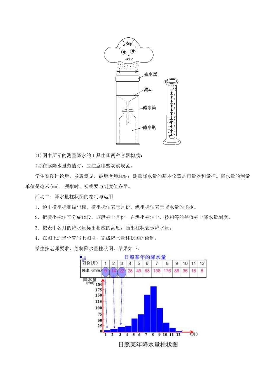 《第三节 降水的变化与分布》教案4-人教版初中地理.doc_第3页