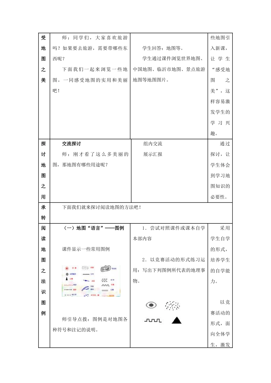 《第三节 地图的阅读》教案1-人教版初中地理.doc_第2页