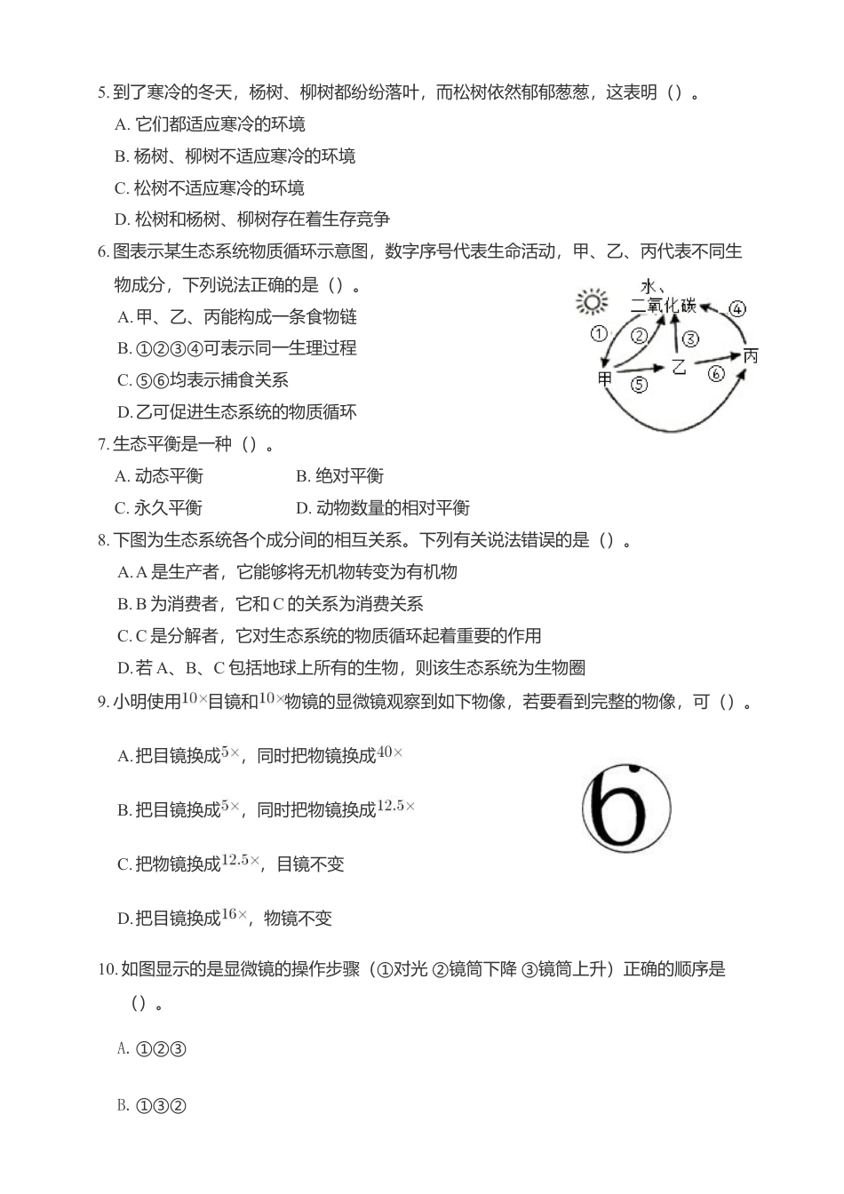 05、七年级上册期末测试(提升版)题模拟题.doc_第2页