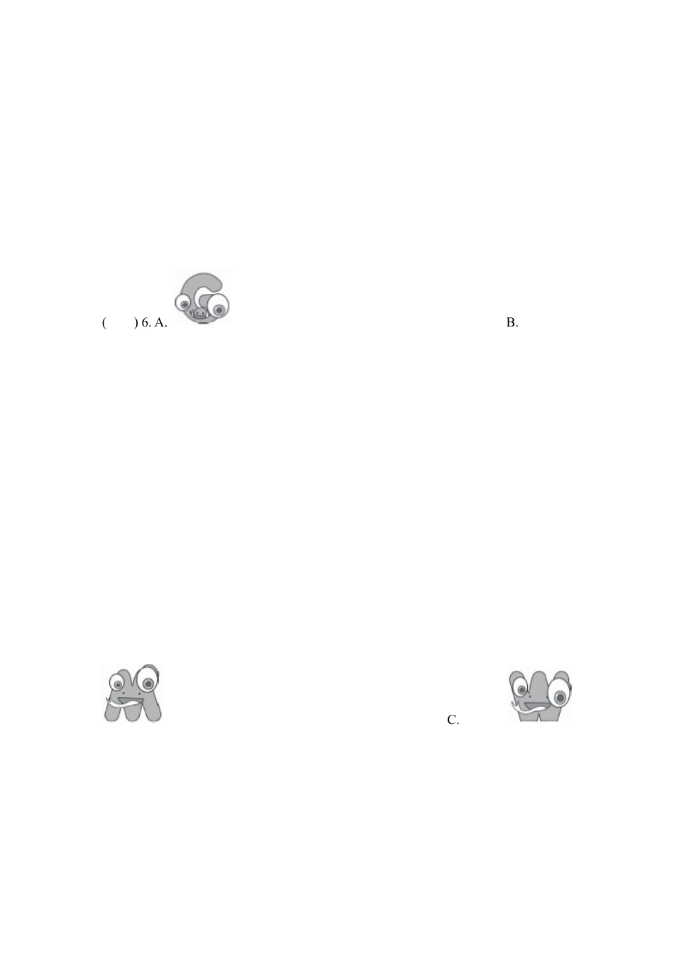 【人教版】七年级英语上册:Starter Units1-3单元达标测试卷.doc_第2页