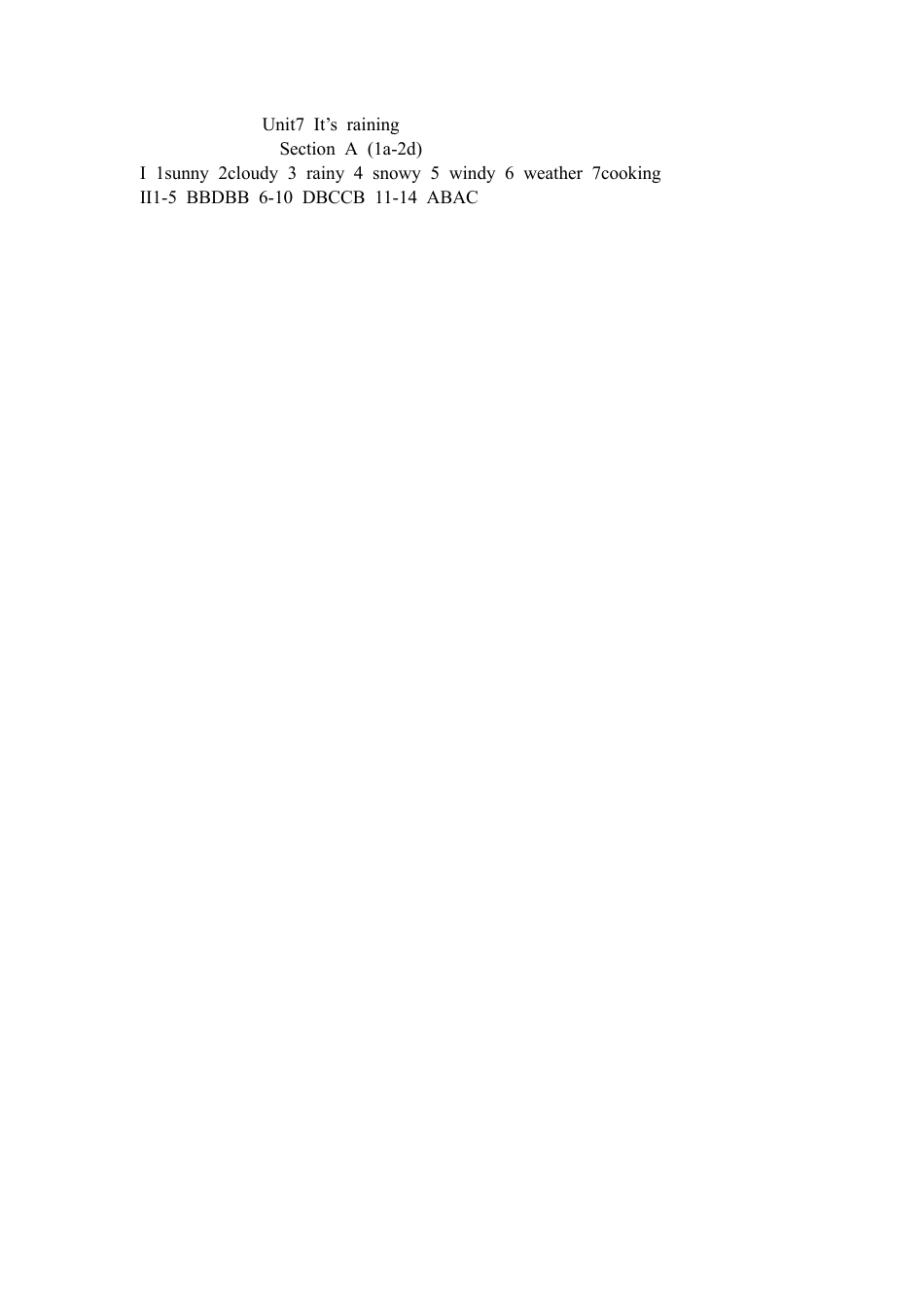 【人教版】七年级英语下册:Unit7 Section A (1a-2d).doc_第3页