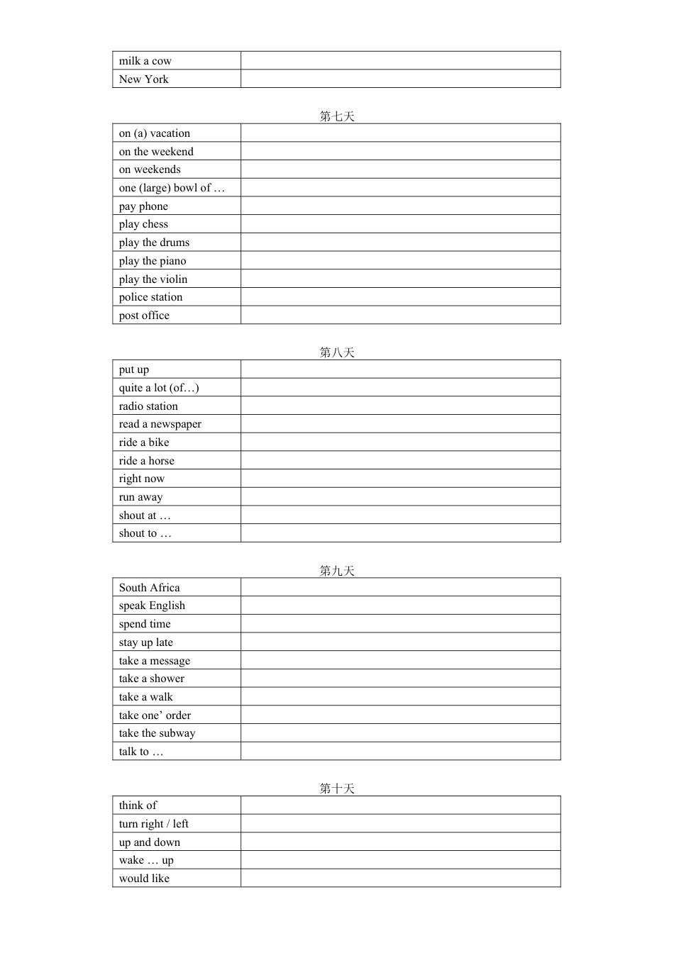 【人教版】七年级英语下册:专题06 完成句子(重点短语和句子结构)【练习】(人教版).docx_第3页
