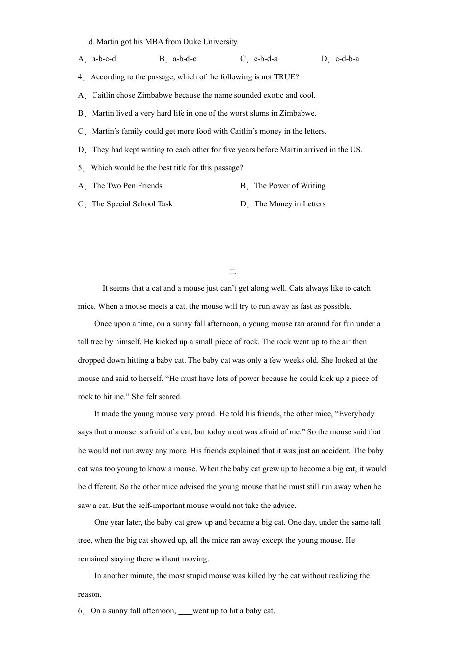 人教版初三英语九年级-专题12 阅读理解(B篇)(学生版).doc_第2页