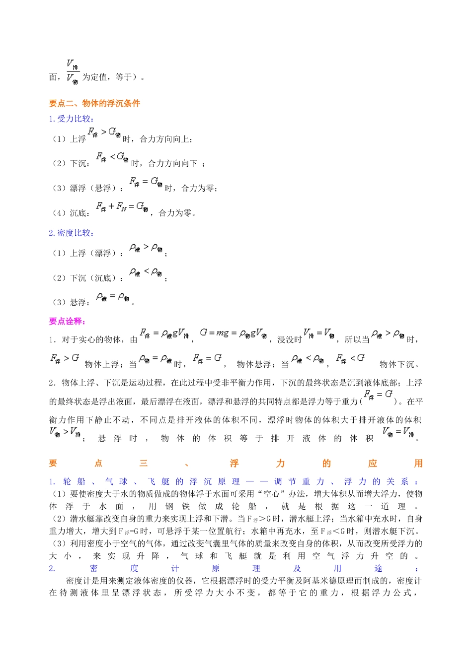 初二物理下册-《浮力》全章复习与巩固(提高)知识讲解.docx_第2页