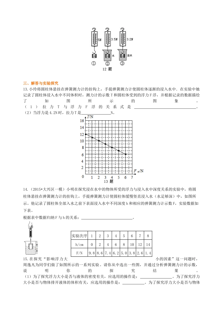 初二物理下册-浮力 巩固练习.docx_第3页