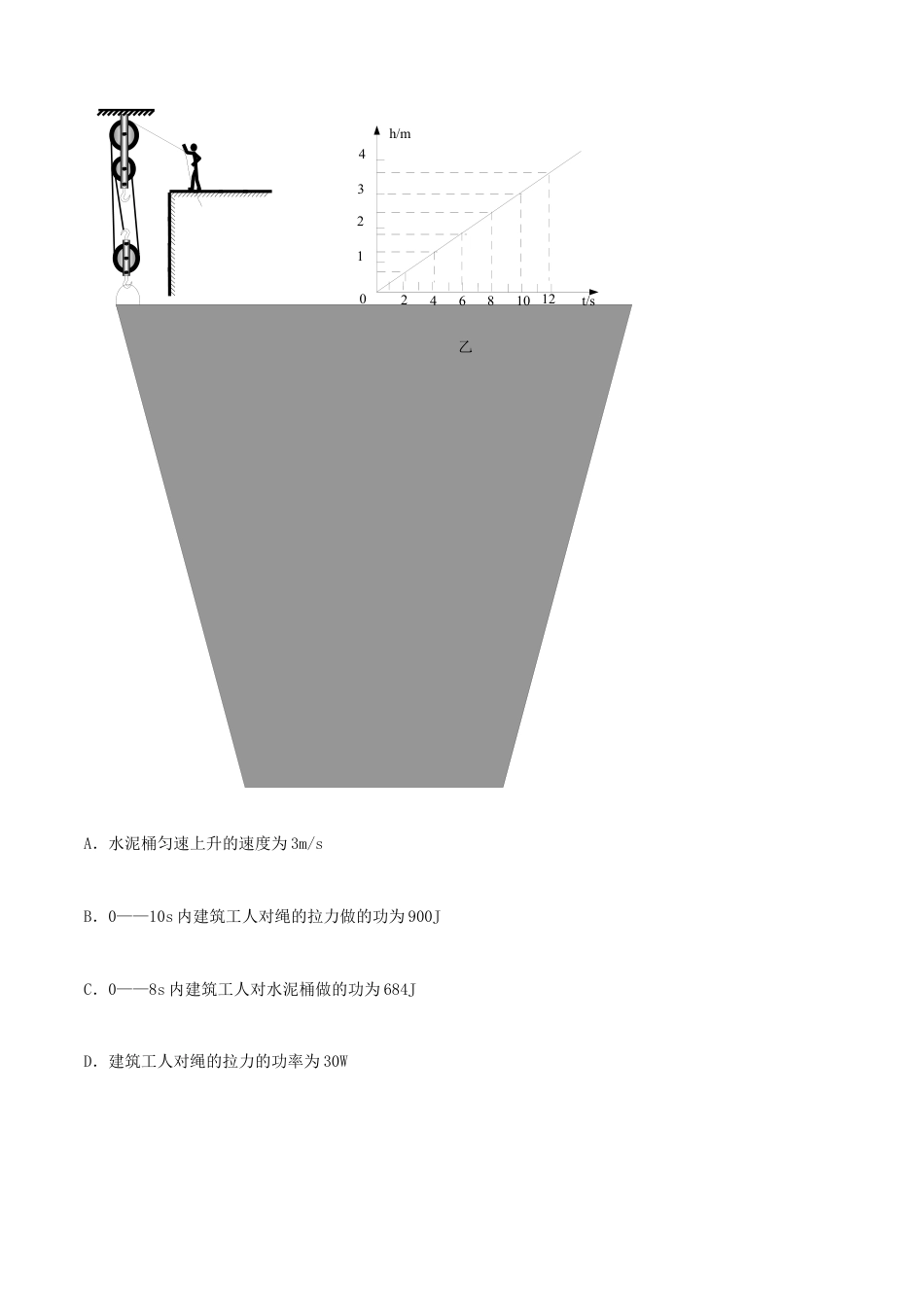 第十一章功和机械能达标检测试卷(原卷版)-八年级下册物理精讲精练(人教版).docx_第2页