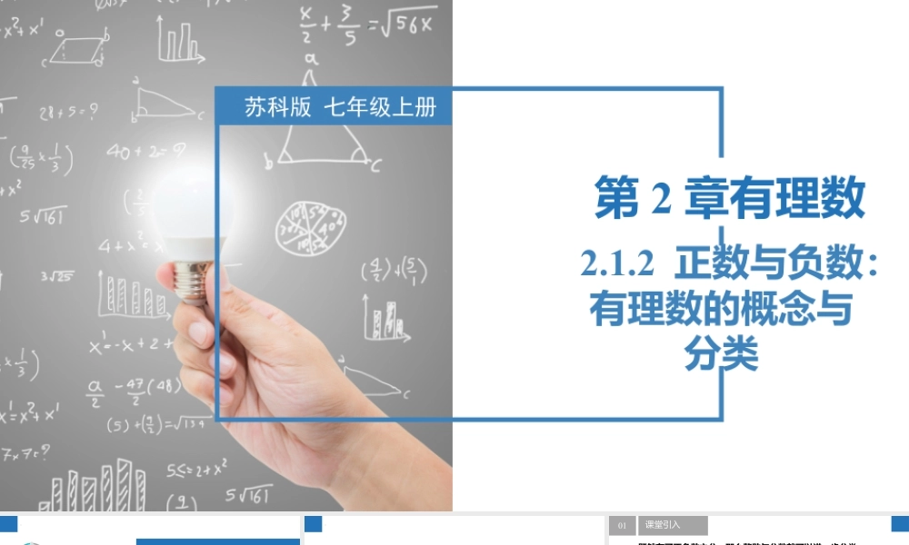 2.1.2 正数与负数:有理数的概念与分类- 2024-2025学年七年级数学上册同步精品课件(苏科版).pptx
